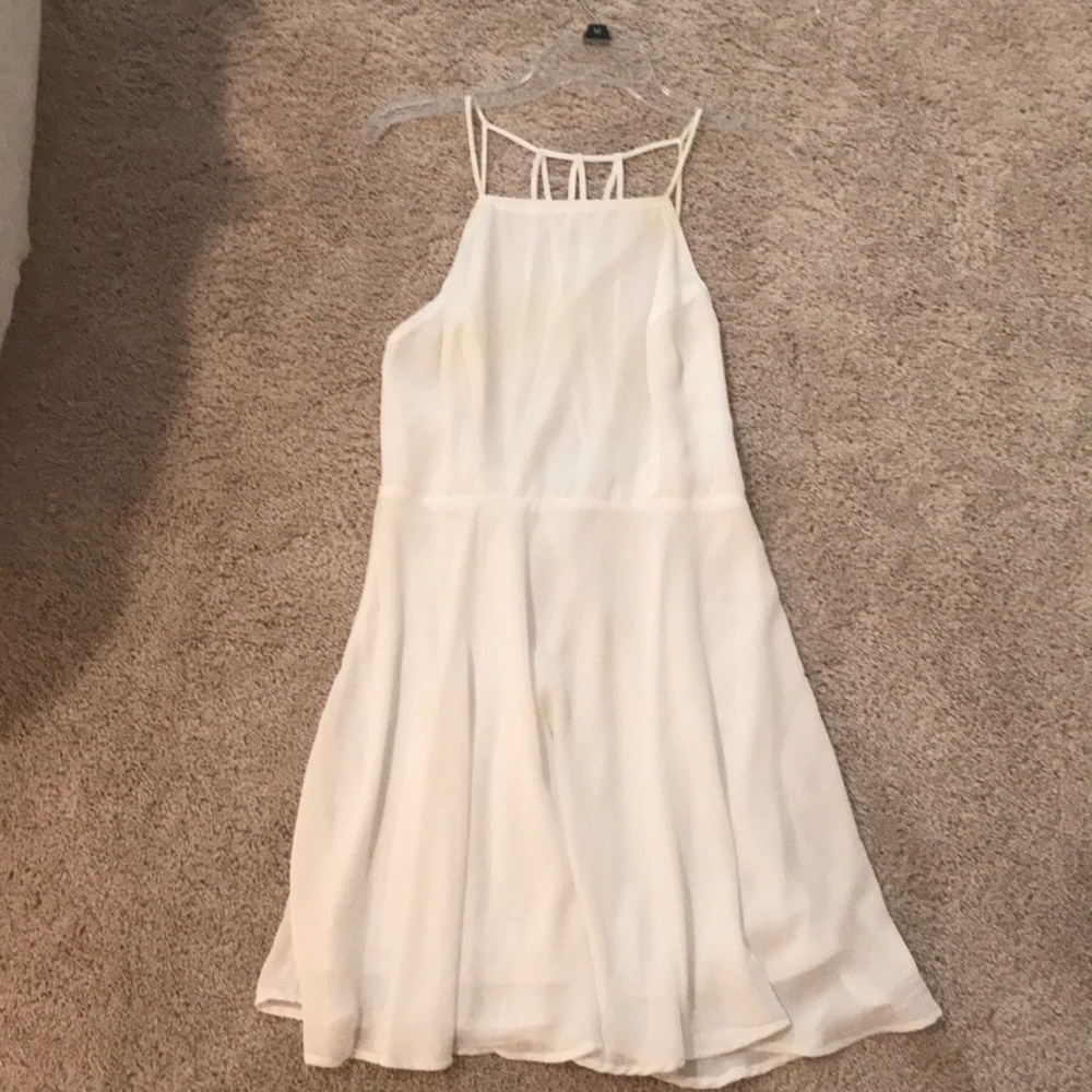 white dress